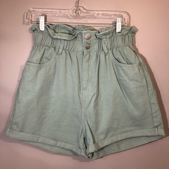 denim blvd Pants - Denim Blvd Green Shorts Size Large
